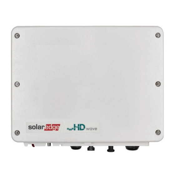 SolarEdge SE3680H Installation Manual