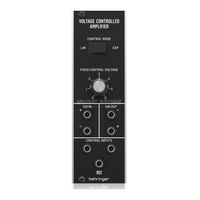 Behringer 902 Quick Start Manual