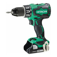 Metabo HPT DV18DBFL2T Instruction Manual