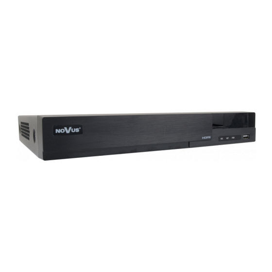 Novus NVR-6316-H1-II User Manual