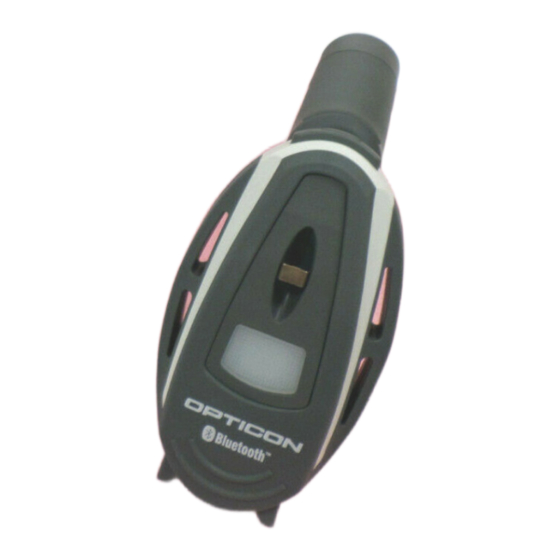 Opticon OPR-3101 Quick Start Manual