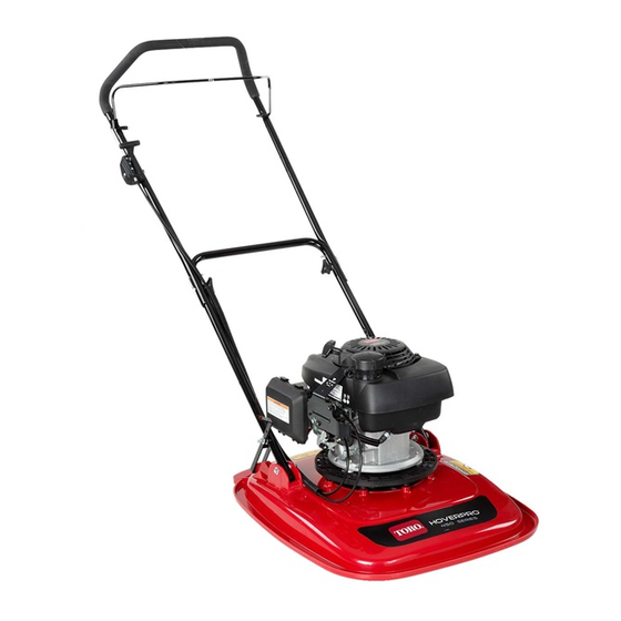 Toro HoverPro 450 Installation Instructions