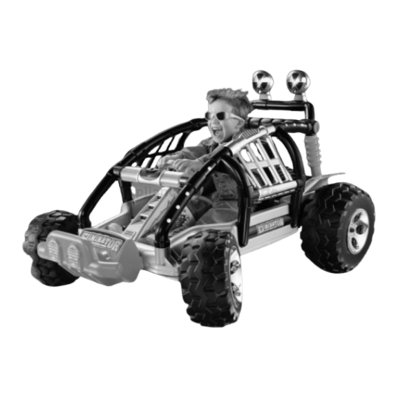 Fisher-Price Power Wheels Eliminator 73180 Owner's Manual With Assembly Instructions