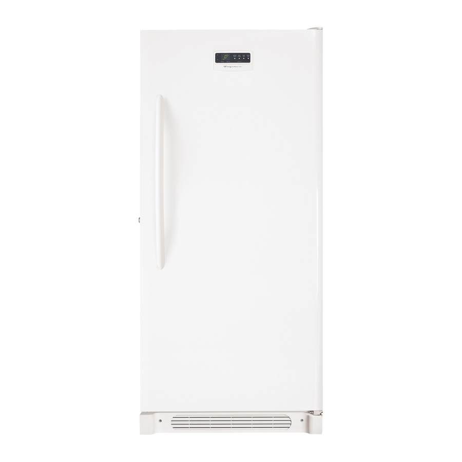 Frigidaire FFH17F7HW - 16.6 cu. Ft. Frost Free Upright Freezer Product Specifications