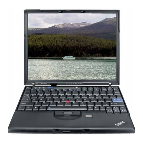 Lenovo THINKPAD X61 User Manual