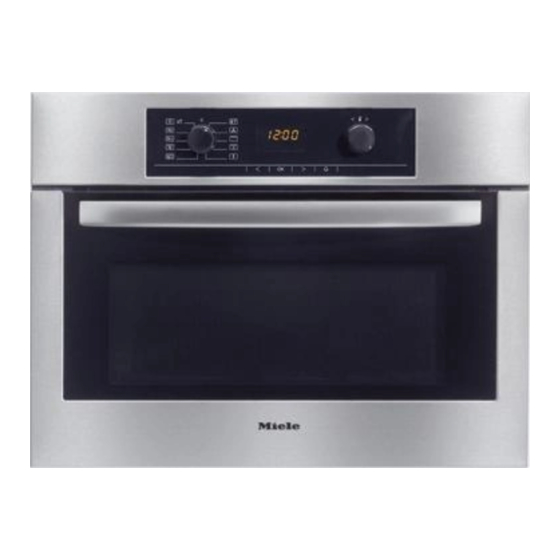 Miele H 5030 BM Operating And Installation Instructions