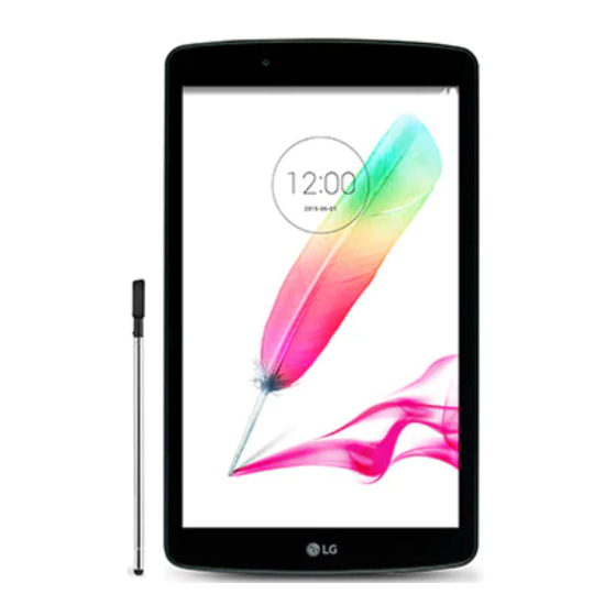 LG G pad II 8.0 LTE -V497 Manuals