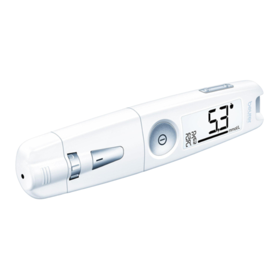 Beurer GL50 Instructions For Use Manual