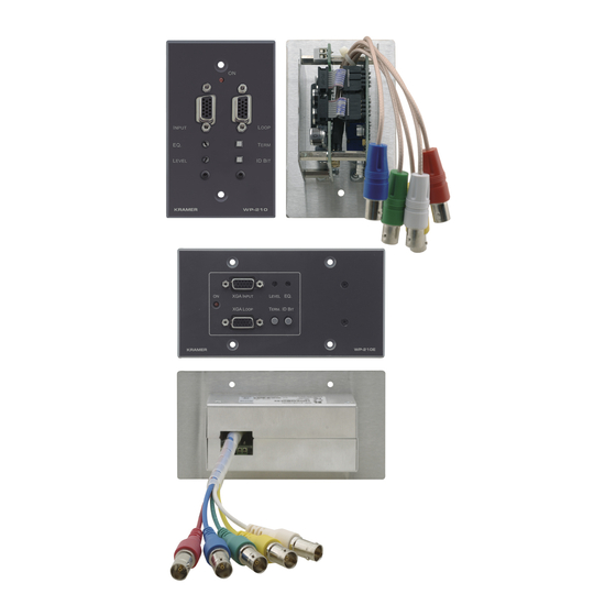 Kramer WP-210 User Manual