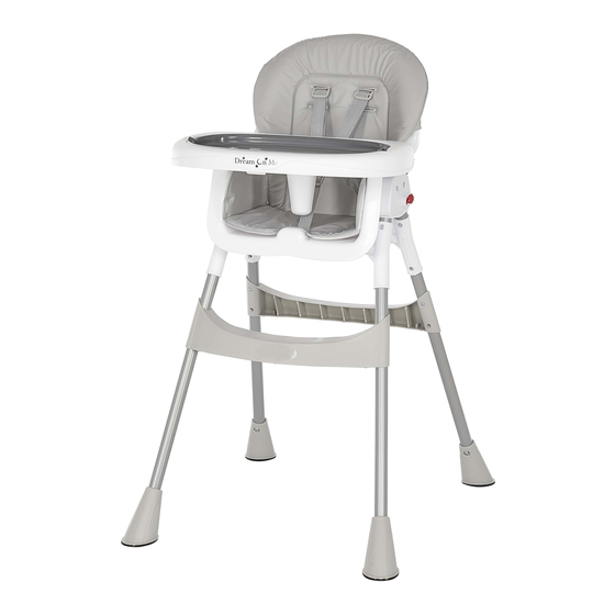 DOM FAMILY 244 Portable High Chair Manuals