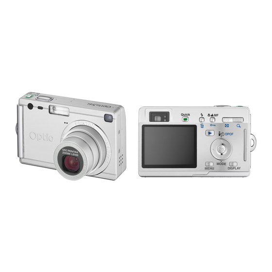 Pentax Optio S4i Connection Manual