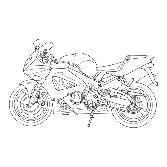 Honda CBR900RR 1999 Owner's Manual