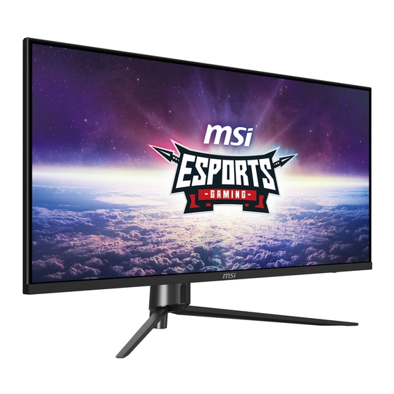 MSI MAG401QR User Manual