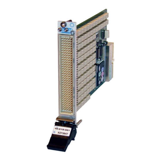 Pickering 40-618A User Manual