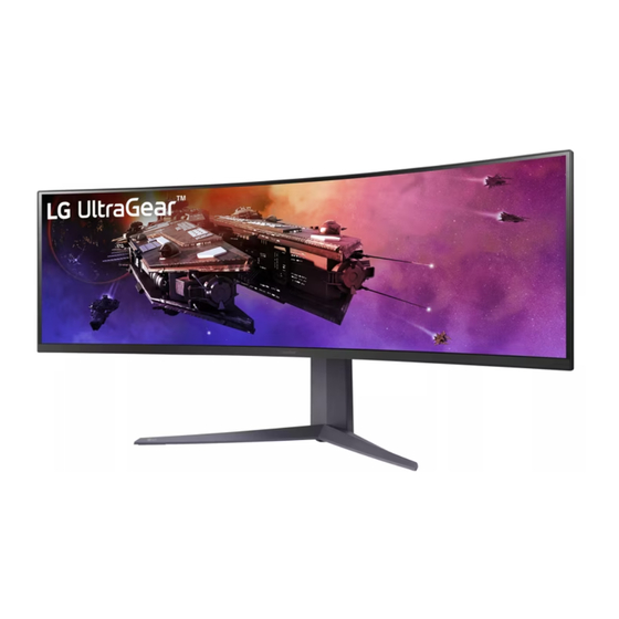 LG UltraGear 45GR75DC Owner's Manual