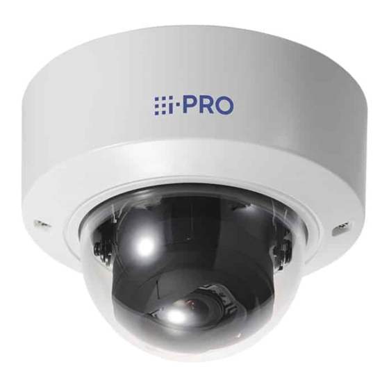 i-PRO WV-S2236L Installation Manual