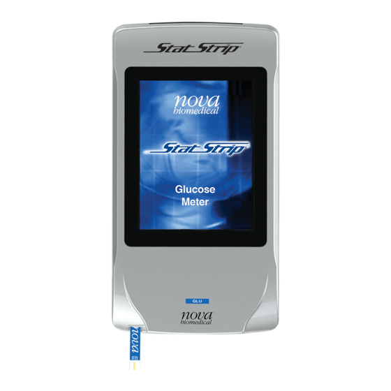 NOVA BIOMEDICAL StatStrip 55848 Instructions For Use Manual
