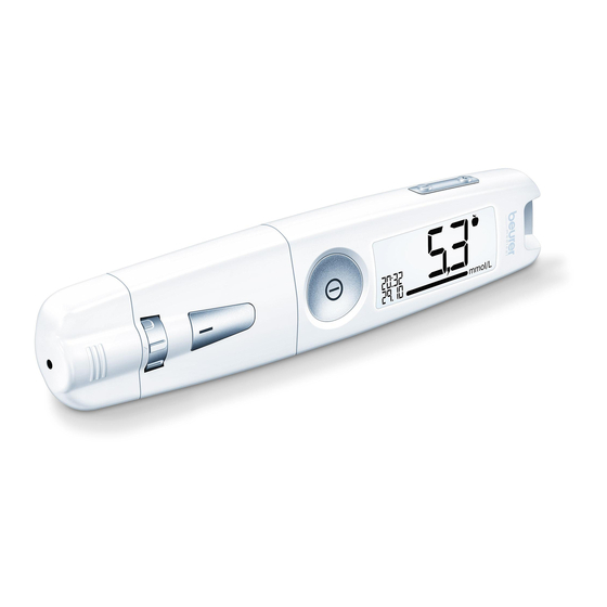 Beurer GL50 Instructions For Use Manual