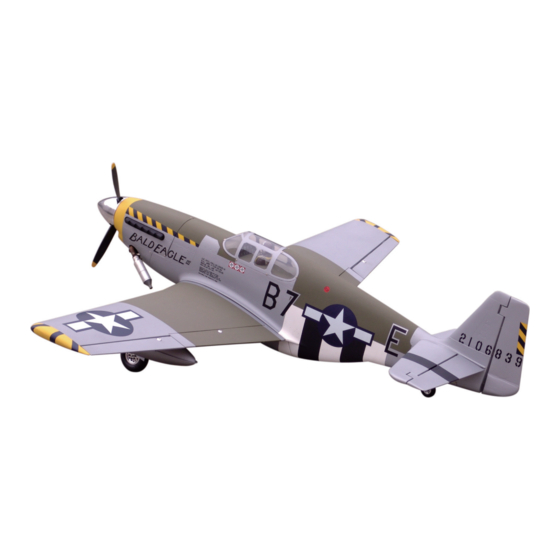 Troy Built Models P-51B Mustang Manuals