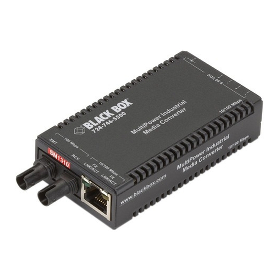 Black Box LIC022A-R2 Manual