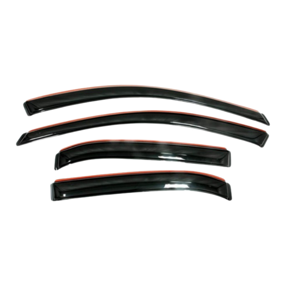 AVS Ventvisor Installation Instructions Manual