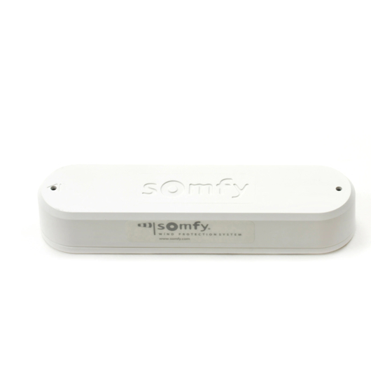 SOMFY Eolis 3D WireFree 1816081 Instructions