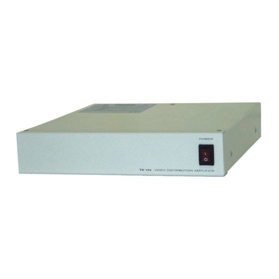 ASTEL TD 408 Operating Instructions Manual