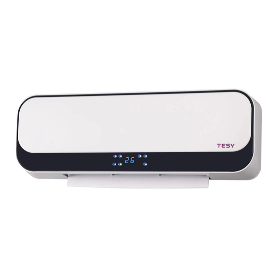 TESY HL 280 W PTC Usage And Storage Instructions