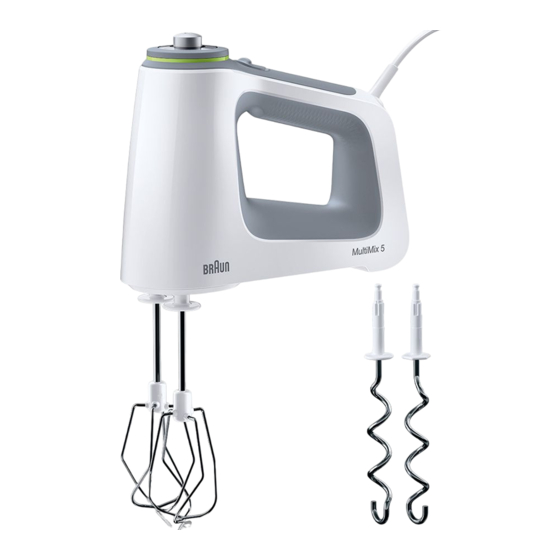 Braun HM 5100 WH Manual