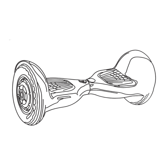 Fitfiu HOV-10 Balance Scooter Manuals