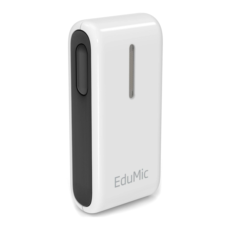 oticon Ponto 5 EduMic Manual