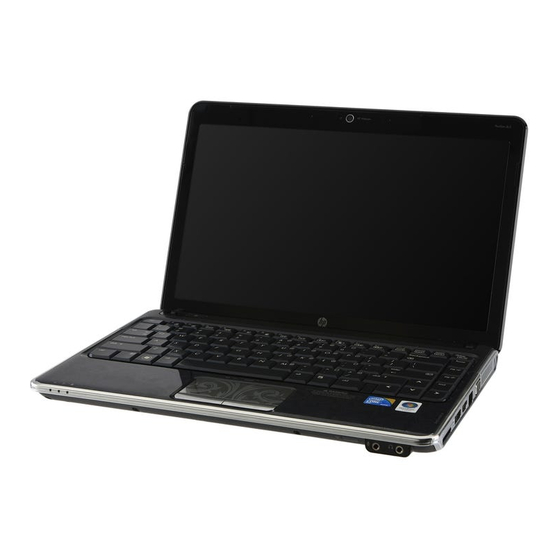 HP Pavilion dv3 Maintenance And Service Manual