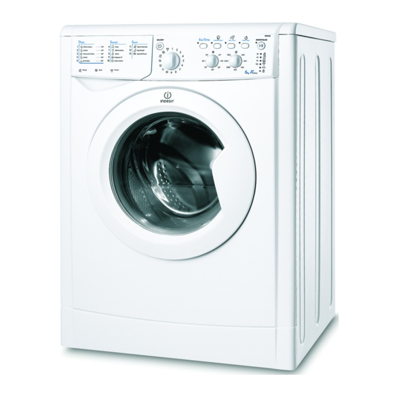 Indesit IWC 6165 Instructions For Use Manual