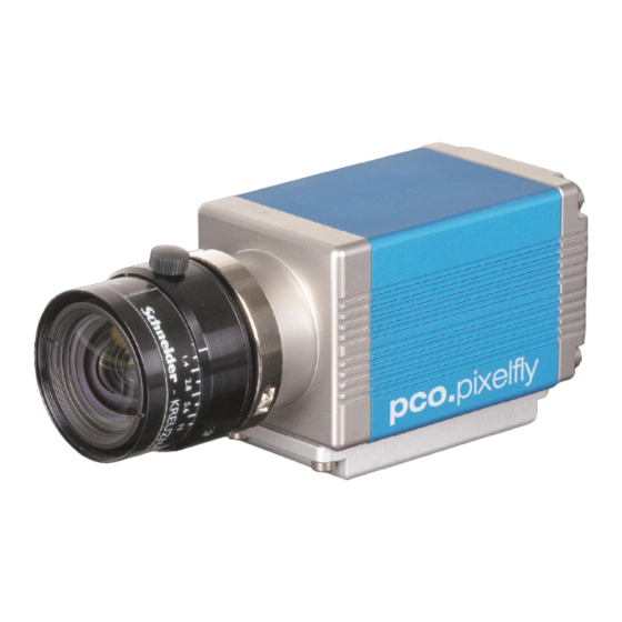 Pco pixelfly usb User Manual