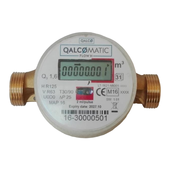 Axis Industries QALCOMATIC FLOW C Technical Description, Installation And User Manual