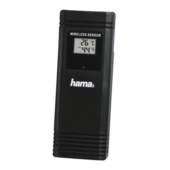 Hama TS36E Operating Instructions Manual