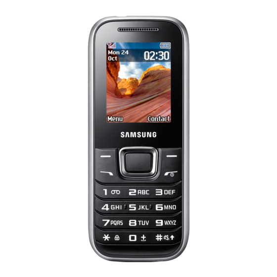 Samsung GT-E1230 User Manual