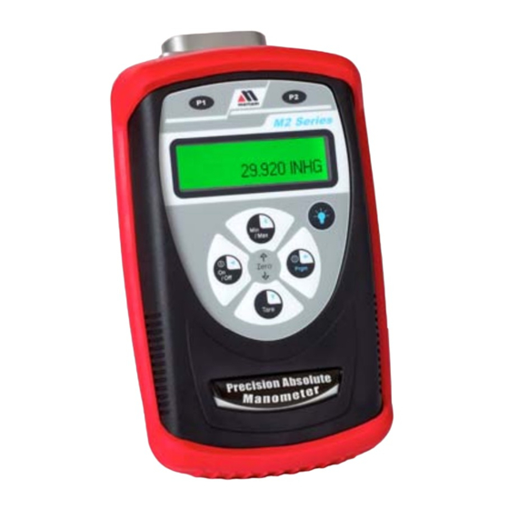 Scott Fetzer Meriam Process Technologies M203 Manuals