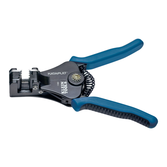 Klein Tools Katapult 11063 Manual