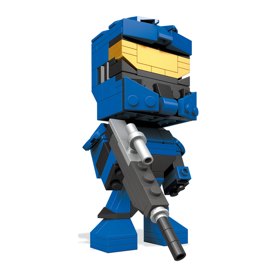 Mega Construx Kubros Halo Spartan Recon DXB91 Assembly Instructions Manual