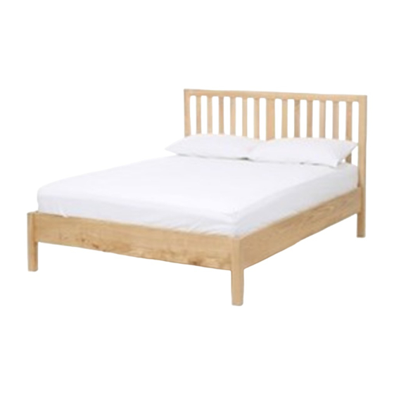 feather&black Radley Bed Assembly Instructions