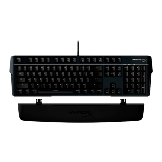 HyperX Alloy MKW100 User Manual