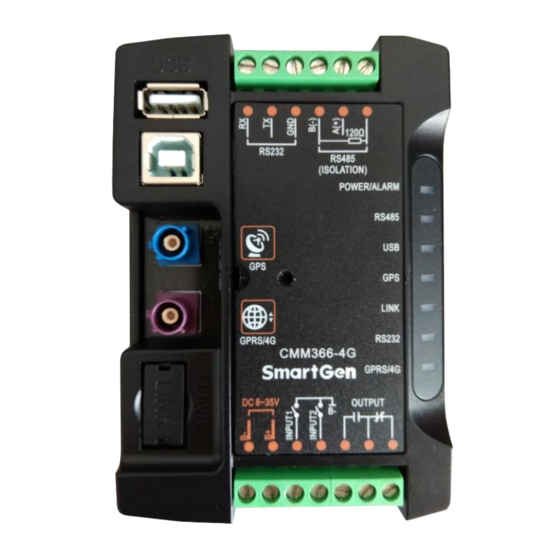 Smartgen CMM366-4G Communication Manuals