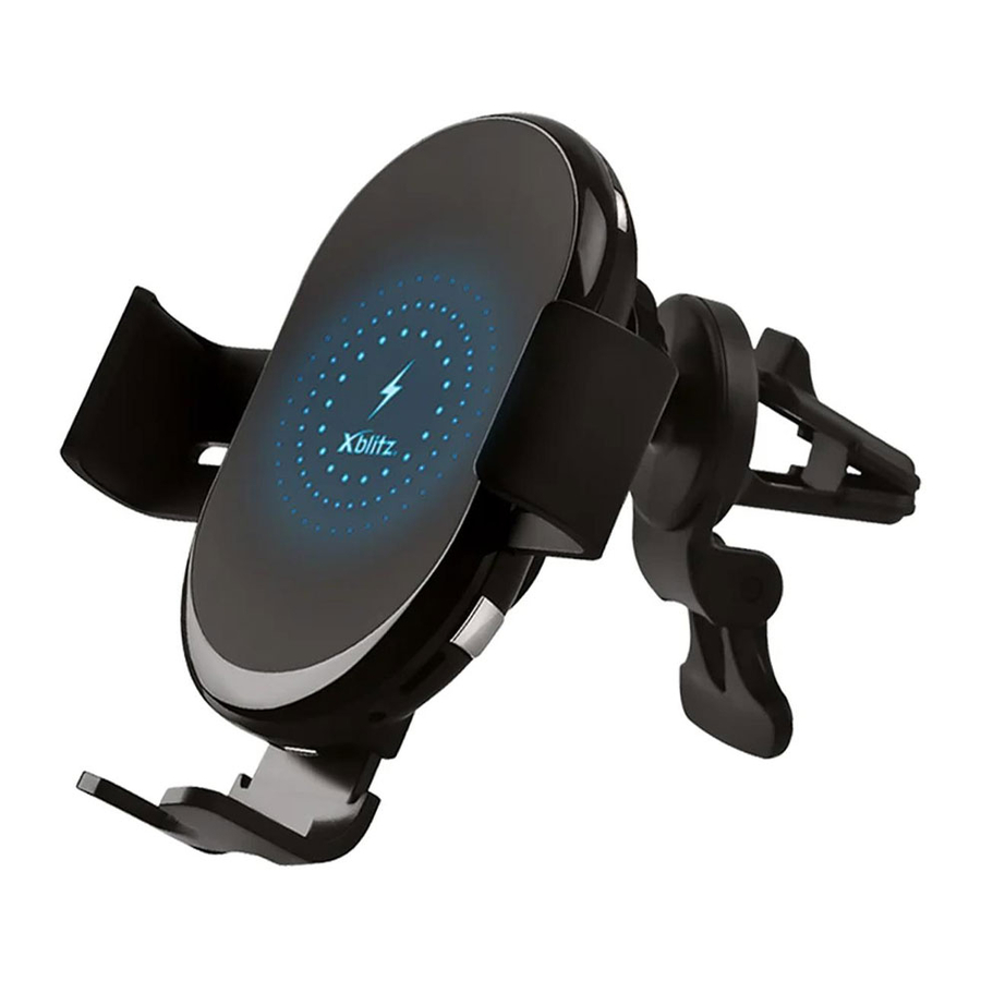 Xblitz G750 PRO - Car Holder Manual