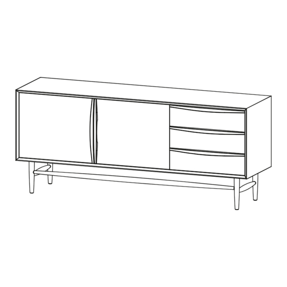 Article LENIA Sideboard Assembly Instructions Manual
