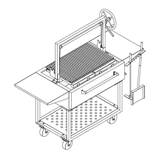 PRIMAL GRILLS USA PG-LF40 Assembly Manual