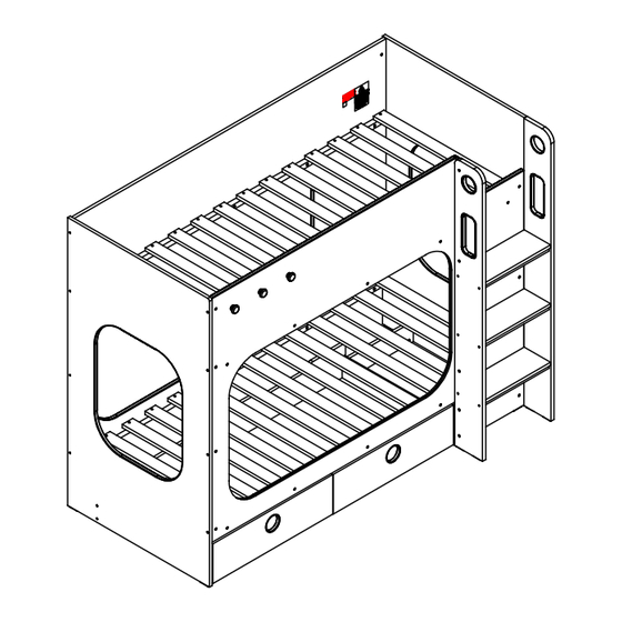 Cuckooland Didi Shorty Bunk Bed MG 7830 Assembly Instructions Manual