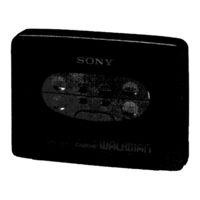 Sony Walkman WM-EX552 Service Manual