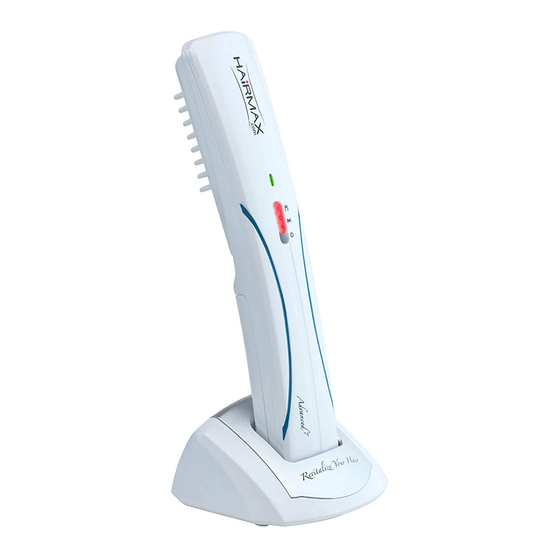 HairMax Advanced 7 LaserComb Quick Start Manual