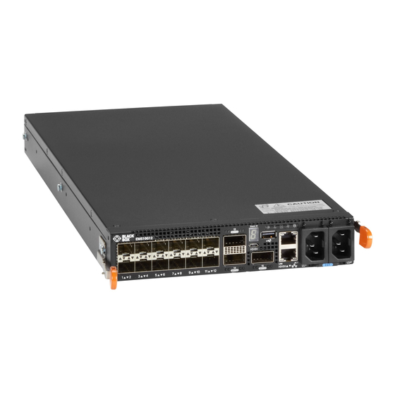 Blackbox EMS10G12 Installation Manual